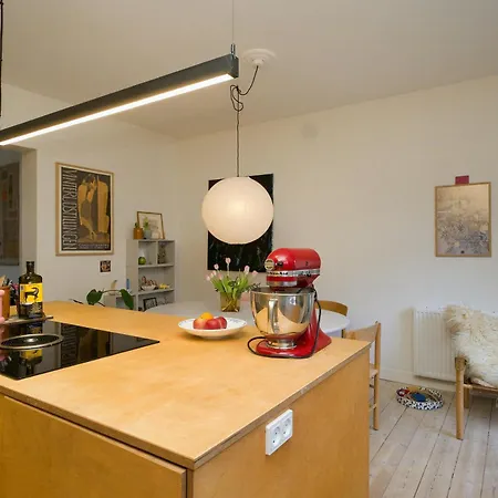 Leilighet Art-filled Flat With Courtyard Oasis In Norrebro *